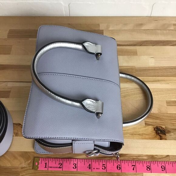 𝅺CELINE Dion mini bag purse silver grey crossbody bag handbag - Picture 11 of 14